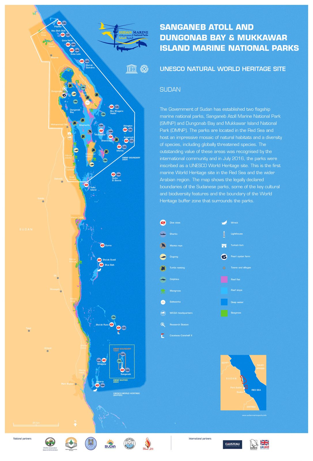 Sudan Marine Map